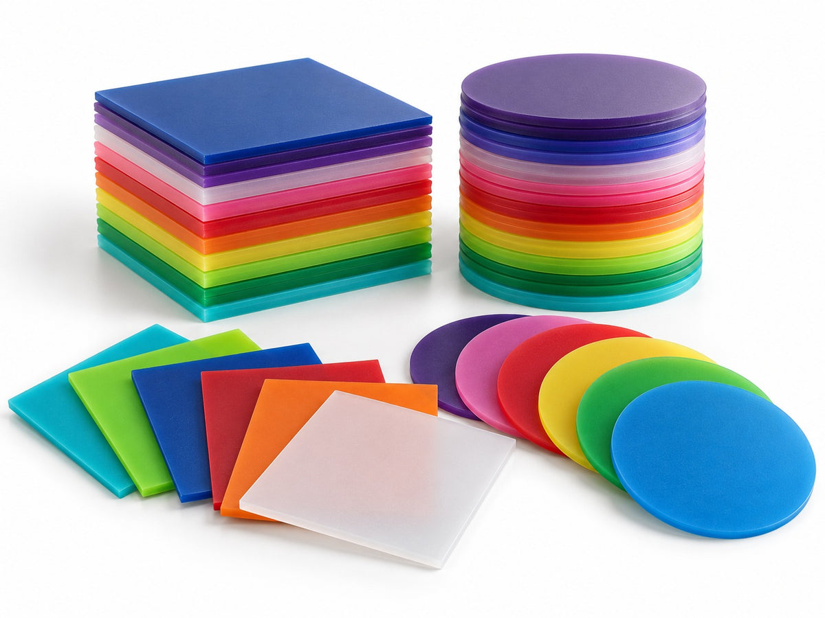 Mouthguard Blanks in 4 mm Thickness Standard Colours