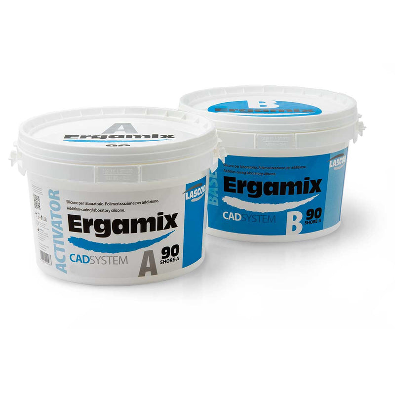 Ergamix laboratory silicone with 90 Shore A hardness
