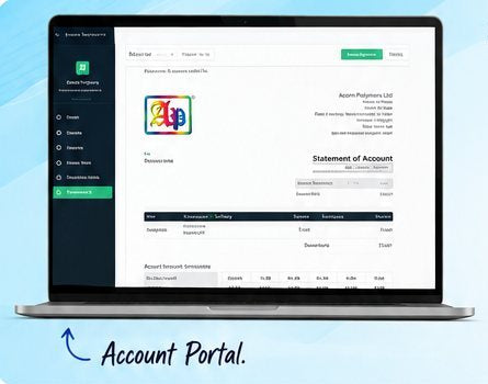 View your invoices and orders online