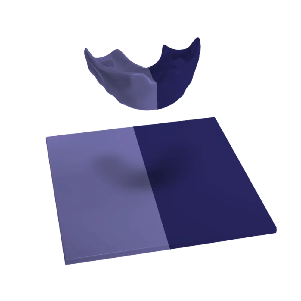 Design Your Own Mouthguard Blank in Two Colours or Patterns