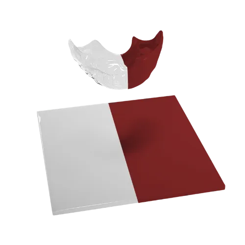 Design Your Own Mouthguard Blank in Two Colours or Patterns