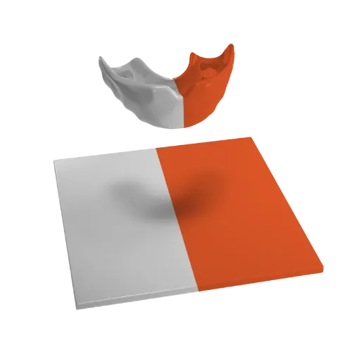 Design Your Own Mouthguard Blank in Two Colours or Patterns