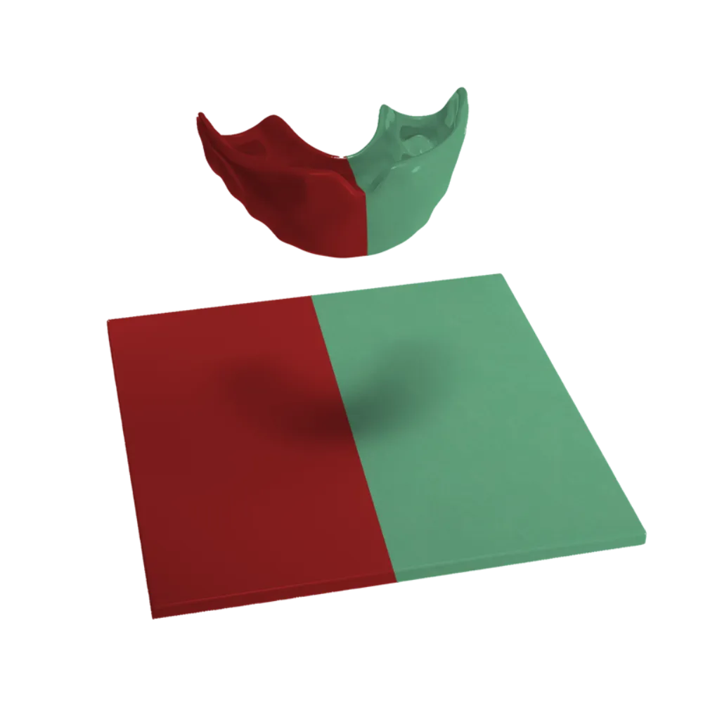 Design Your Own Mouthguard Blank in Two Colours or Patterns