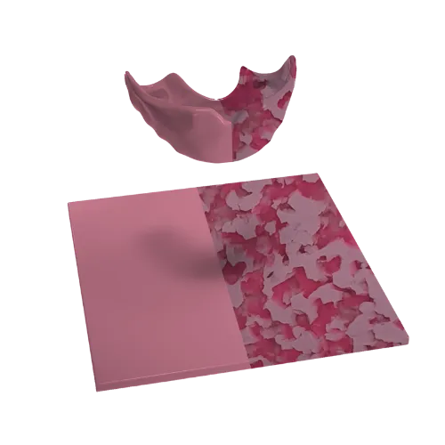 Design Your Own Mouthguard Blank in Two Colours or Patterns