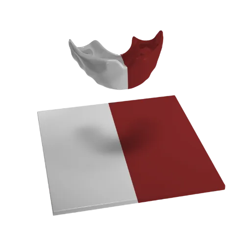 Design Your Own Mouthguard Blank in Two Colours or Patterns