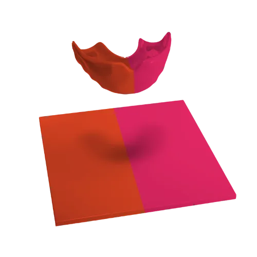 Design Your Own Mouthguard Blank in Two Colours or Patterns
