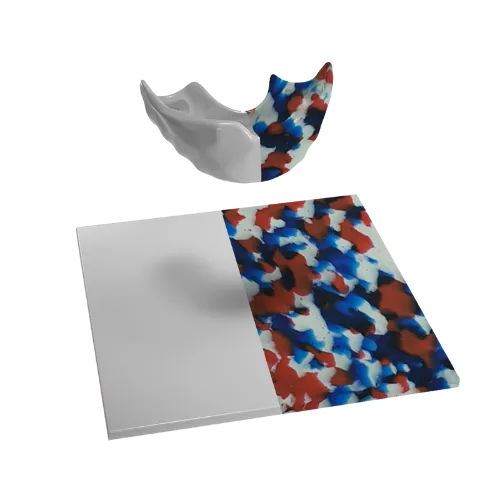 Design Your Own Mouthguard Blank in Two Colours or Patterns
