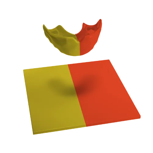 Design Your Own Mouthguard Blank in Two Colours or Patterns