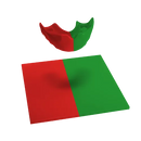 Design Your Own Mouthguard Blank in Two Colours or Patterns