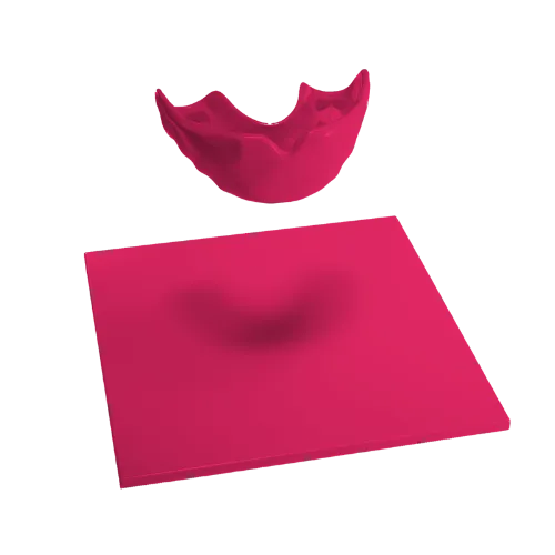 Design Your Own Mouthguard Blank in Two Colours or Patterns