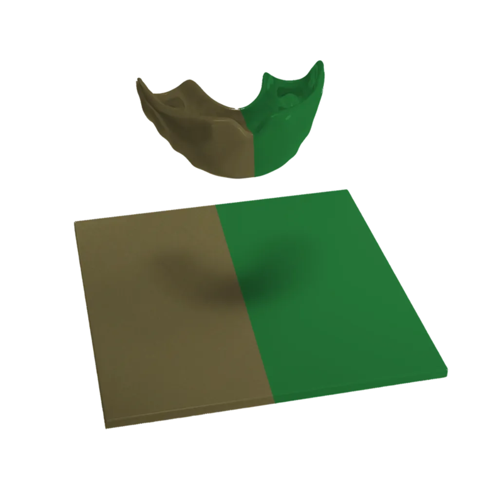 Design Your Own Mouthguard Blank in Two Colours or Patterns