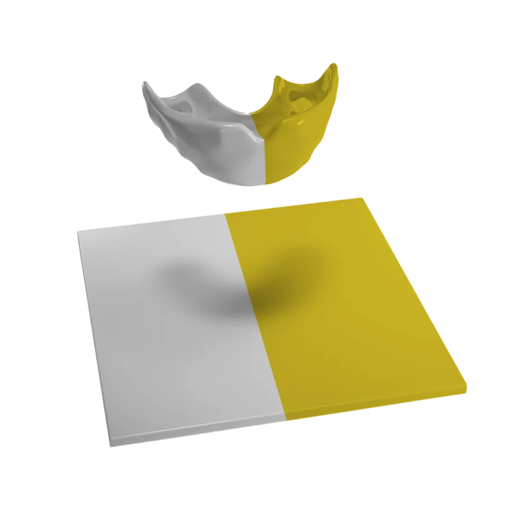 Design Your Own Mouthguard Blank in Two Colours or Patterns