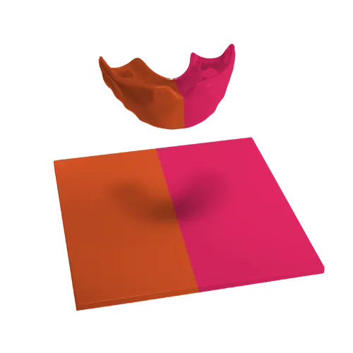 Design Your Own Mouthguard Blank in Two Colours or Patterns