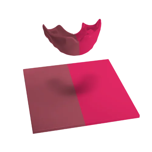 Design Your Own Mouthguard Blank in Two Colours or Patterns
