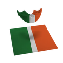 Design Your Own 3 Colour Mouthguard Blank with Wide Centre Stripe