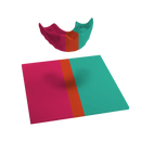 Design Your Own 3 Colour Mouthguard Blank with Wide Centre Stripe