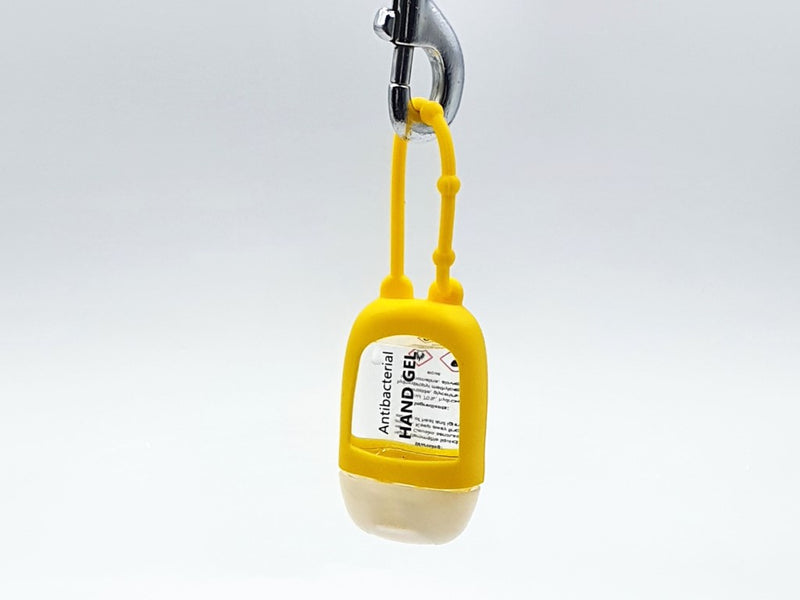 Mini medical hand sanitiser gel for for keychain or lanyard