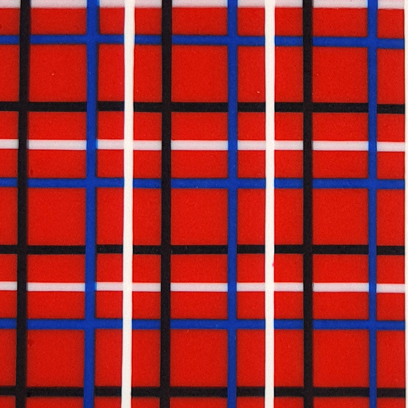 Mouthguard blanks in checked patterns