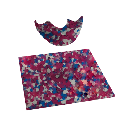 Mouthguard Blanks in Marble Patterns