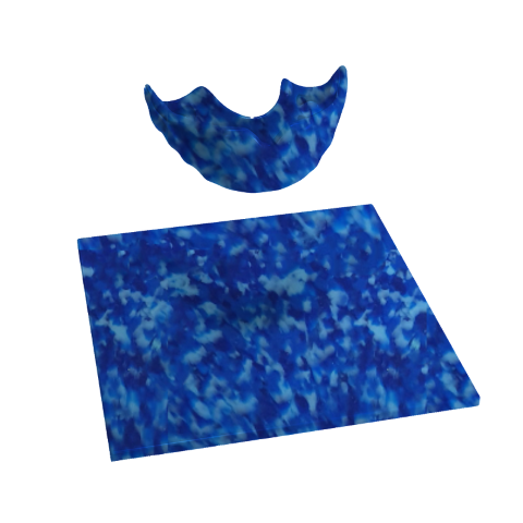 Mouthguard Blanks in Marble Patterns