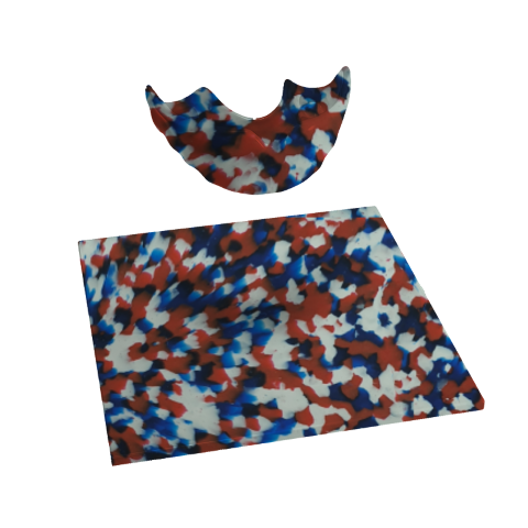 Mouthguard Blanks in Marble Patterns