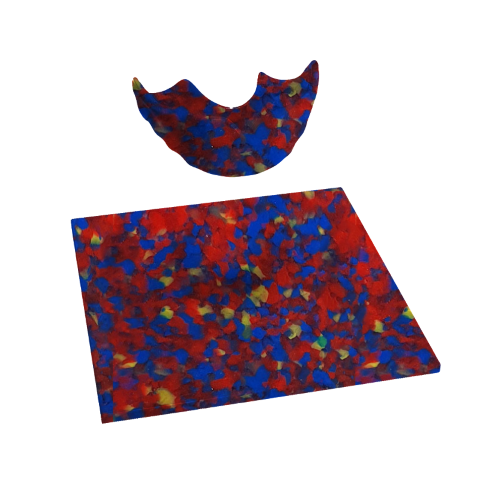 Mouthguard Blanks in Marble Patterns
