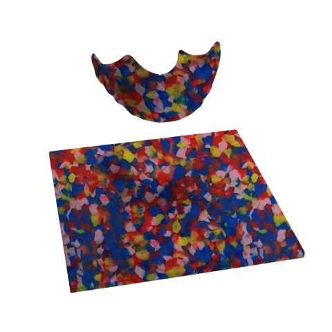 Mouthguard Blanks in Marble Patterns