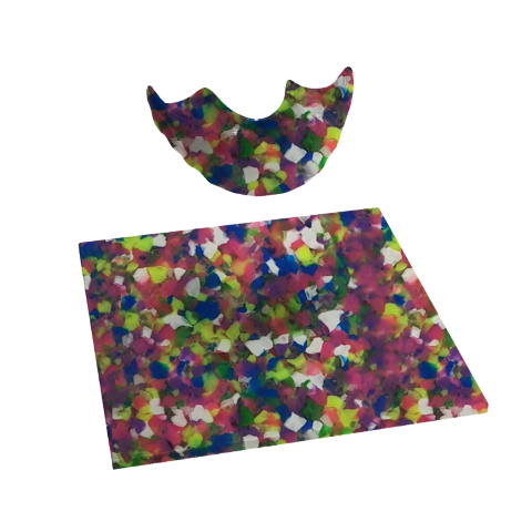 Mouthguard Blanks in Marble Patterns