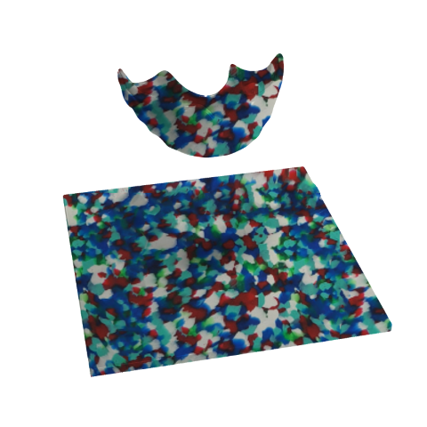 Mouthguard Blanks in Marble Patterns