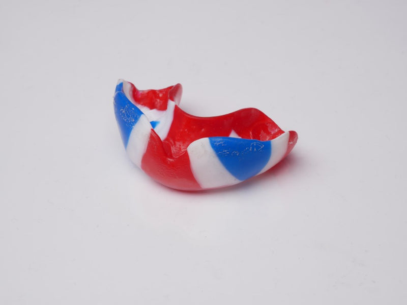 Mouthguard blanks in flag patterns