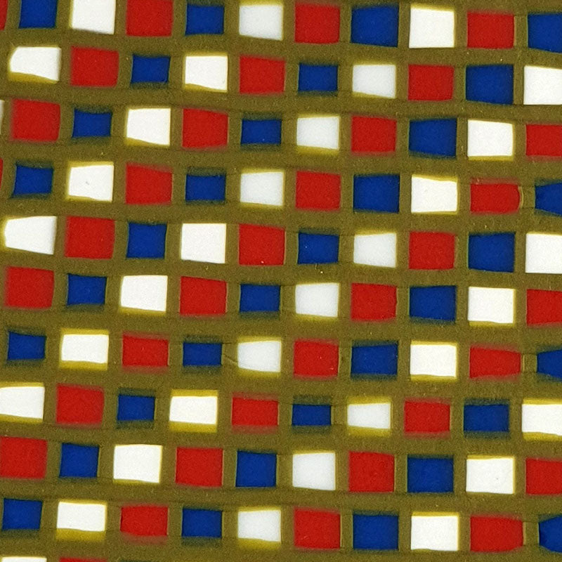Mouthguard blanks in checked patterns