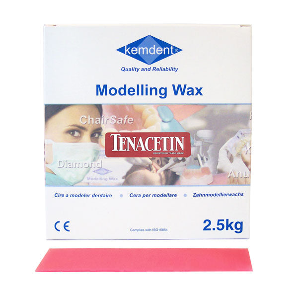 Tenacetin Toughened Dental Modelling Wax 2.5 kg