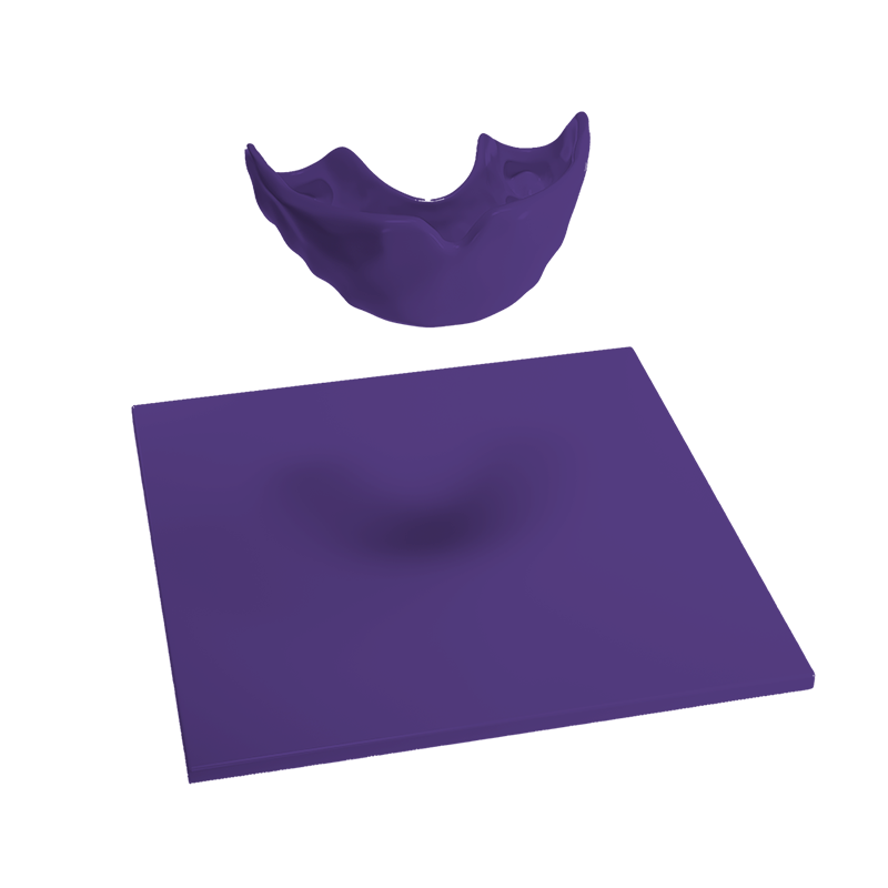Mouthguard Blanks in 3 mm Thickness Standard Colours