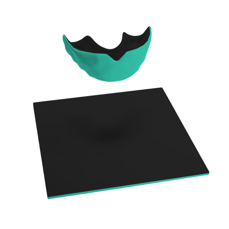 Design your own dual layer mouthguard blank