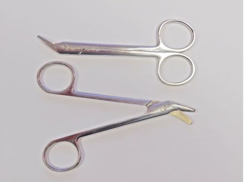 Wire cutting scissors